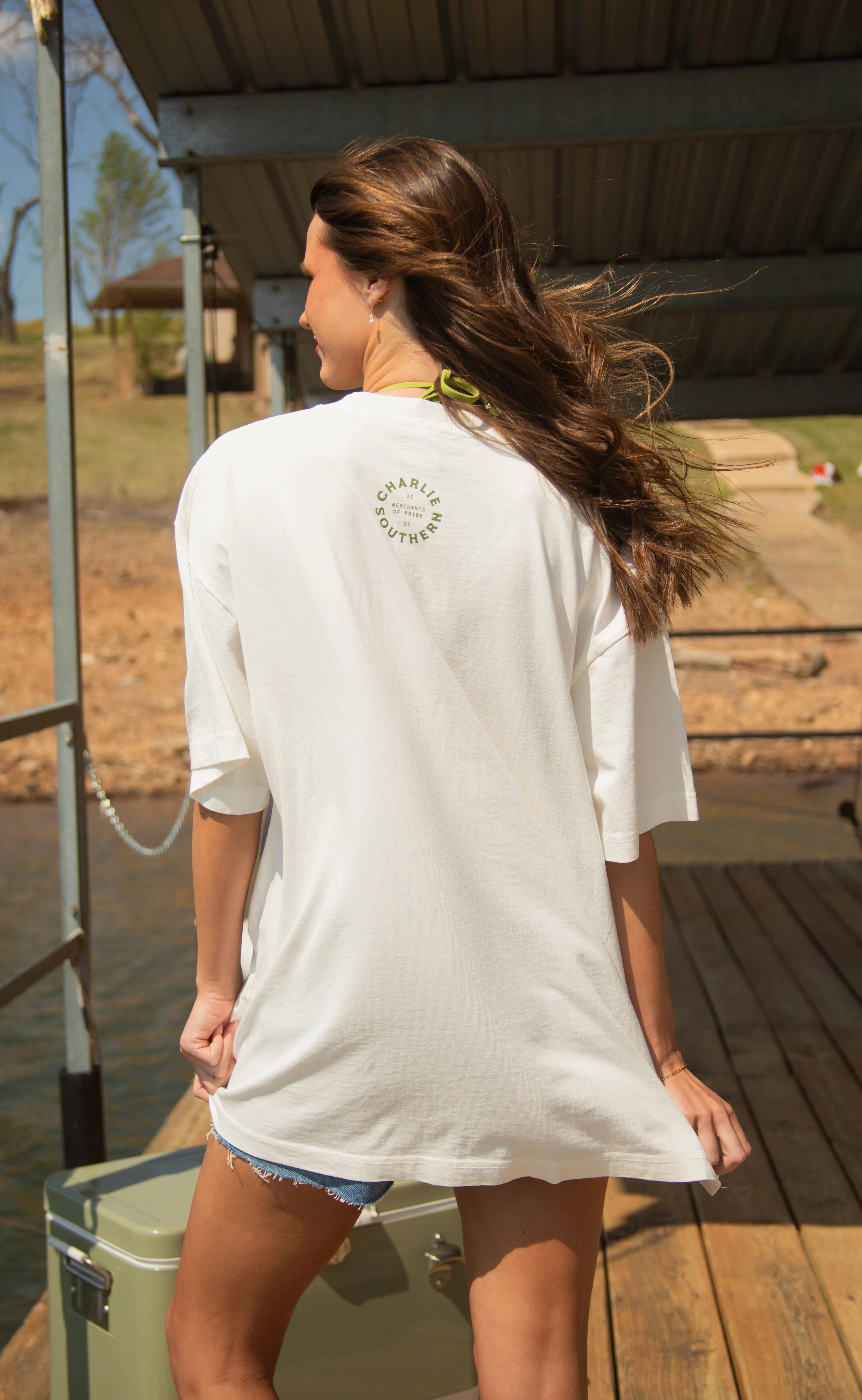 charlie southern: bikini tee - paisley - Image 4