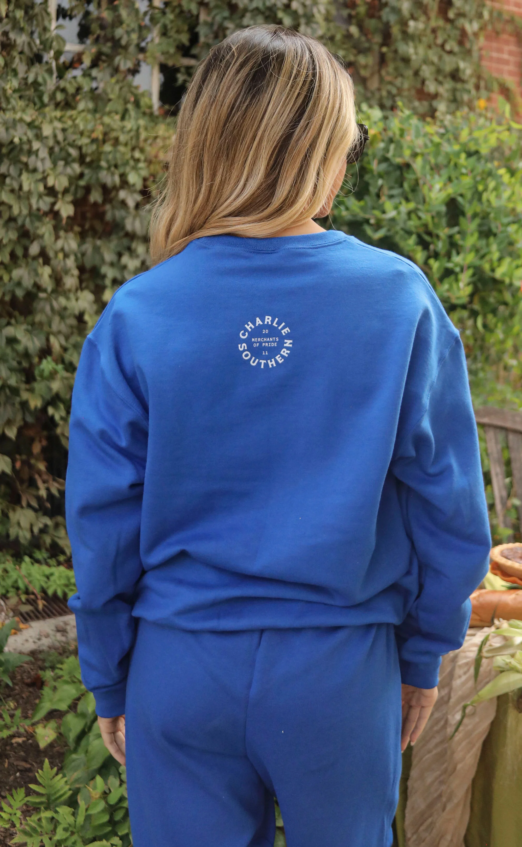 charlie southern: couch club sweatshirt - royal - Image 4