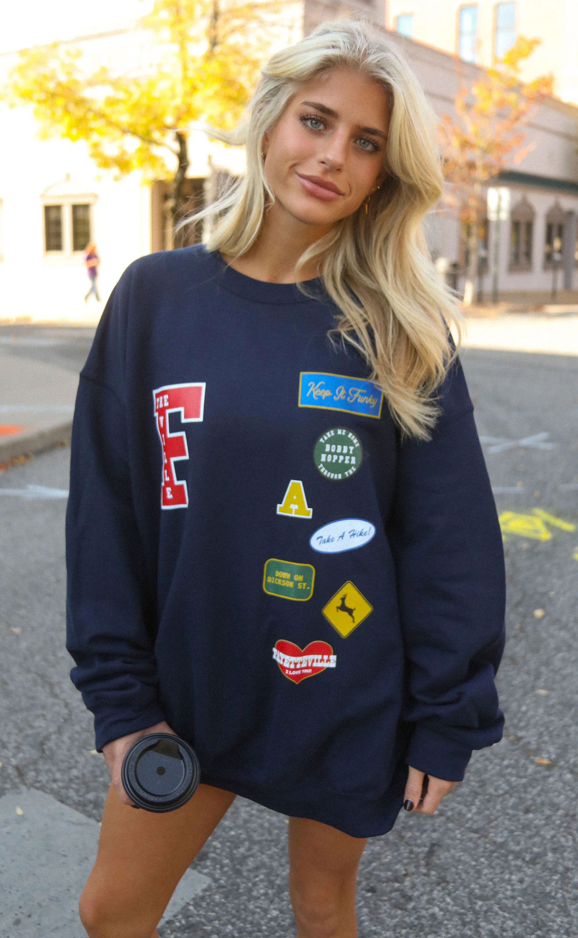 charlie southern: fay patches sweatshirt - Image 3