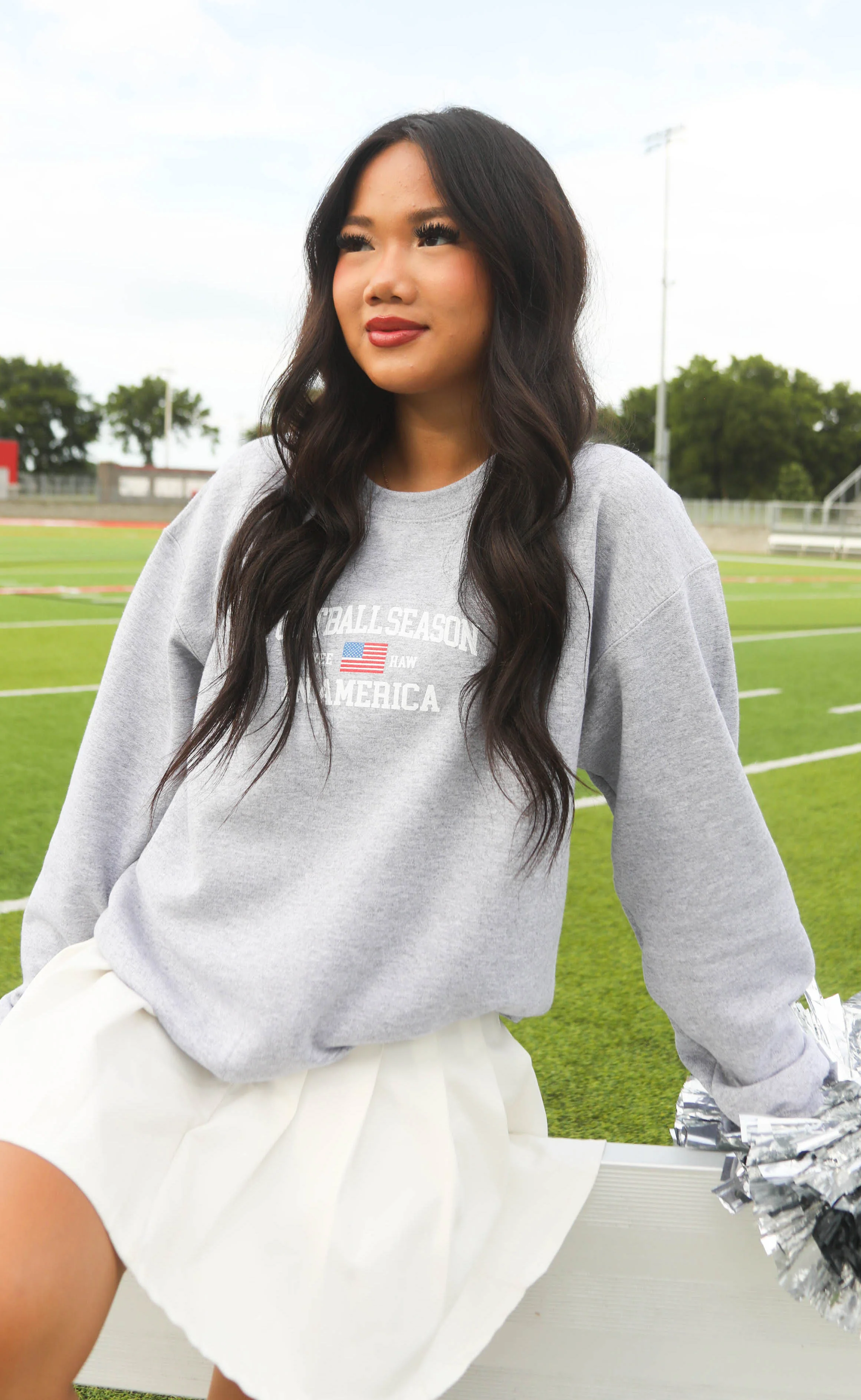 charlie southern: football season in america sweatshirt - Image 4