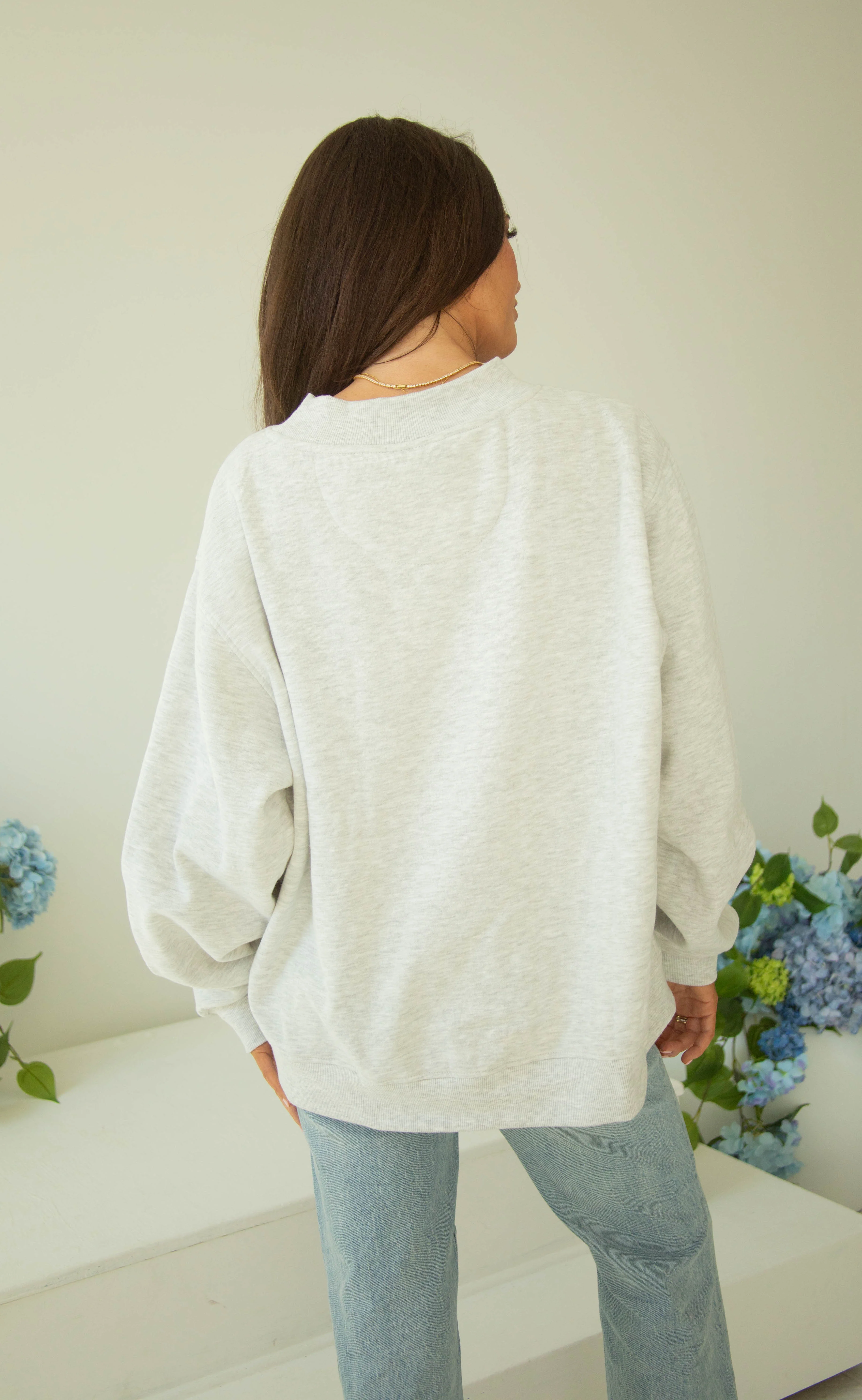 charlie southern: mother star mock neck - pink - Image 3