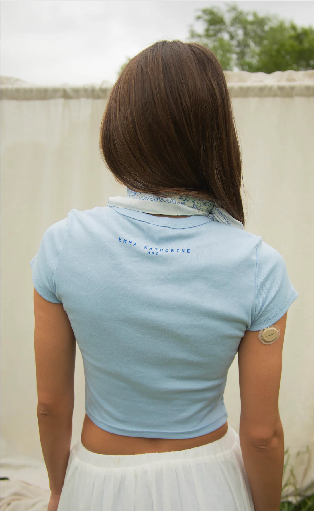 charlie southern x emma katherine art: boot scootin embroidered baby tee - Image 6