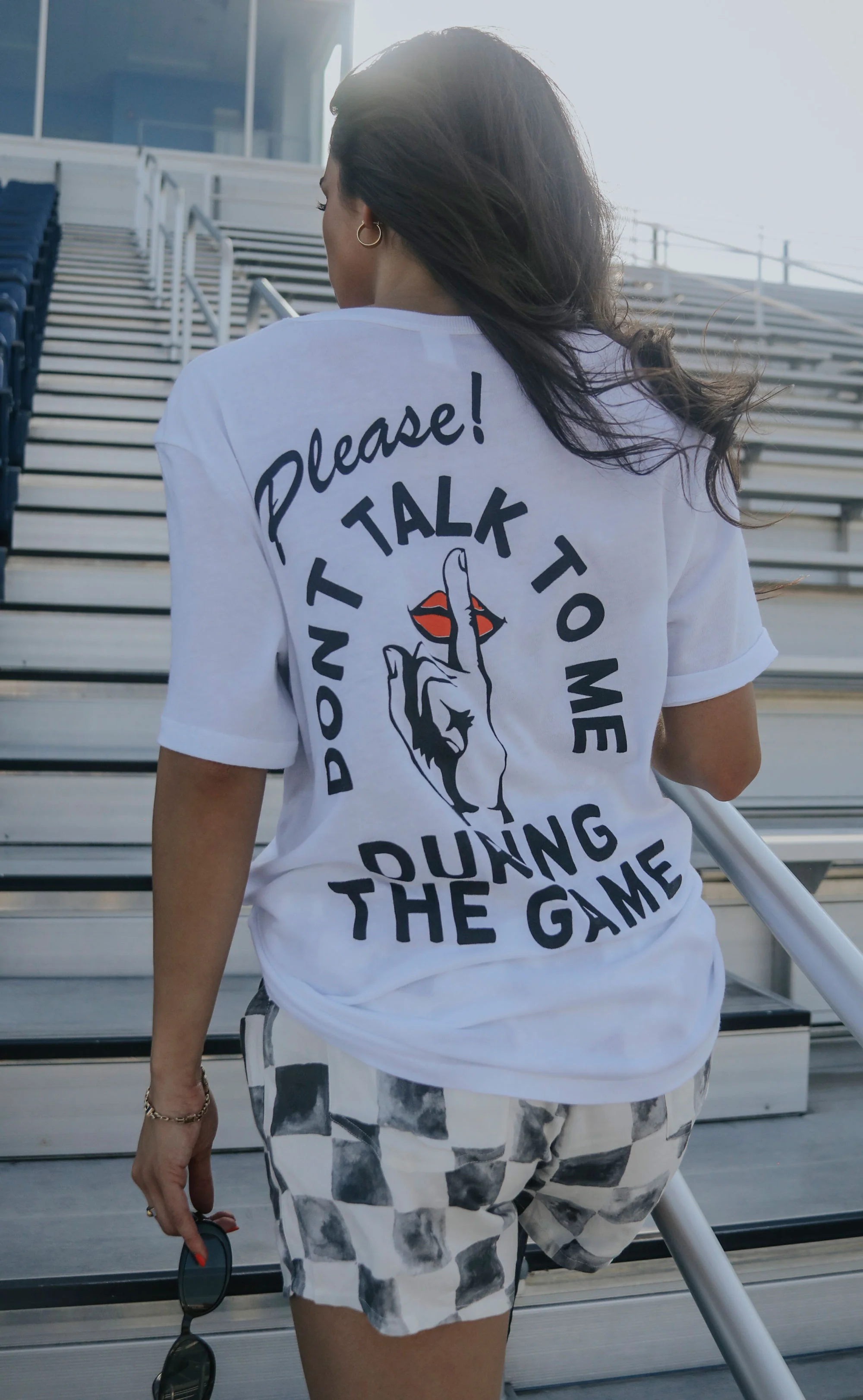friday + saturday: please don't talk to me t shirt - Image 6