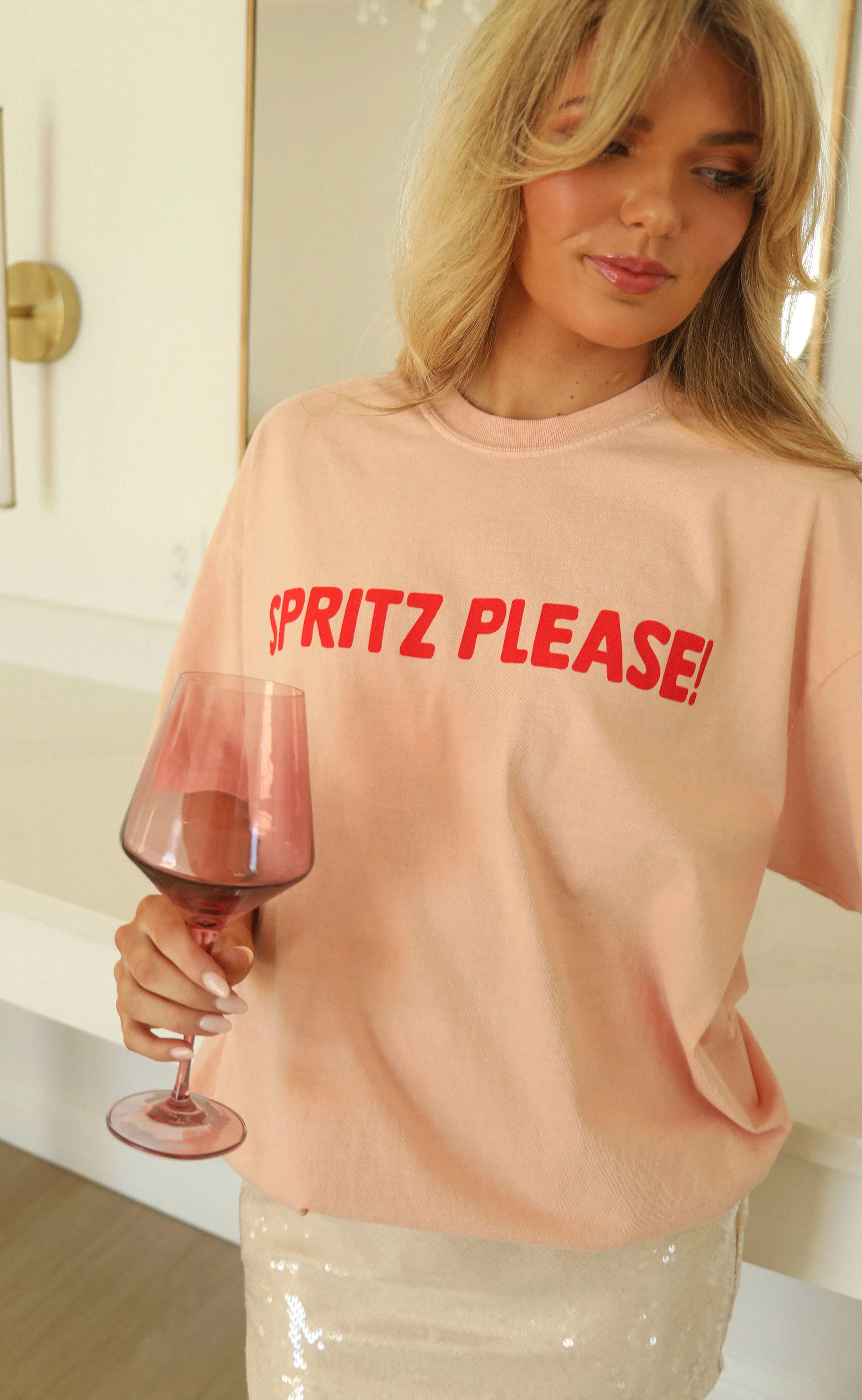 friday + saturday: spritz please t shirt - Image 4